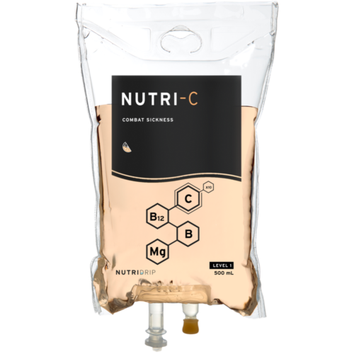NutriC Megadose IV Vitamin C Drip for Cold & Sickness NutriDrip